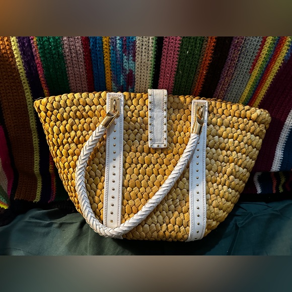 San Torini cornhusk michael kors Beach Tote - Picture 3 of 8